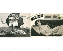 Afraid of Modern Living pamphlet front and back cover, 1978